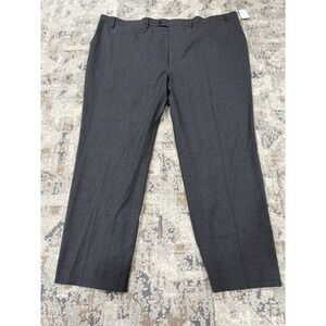 Shaquille O' Neal Men's dress pants XLG 50x30 NEW WITH TAGS Gry/Blk Big & Tall